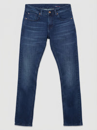 Men Nico Jeans Slim Fit Dark Blue Low Rise