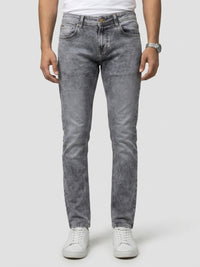 Men Nico Jeans Slim Fit Grey Low Rise
