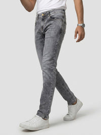 Men Nico Jeans Slim Fit Grey Low Rise
