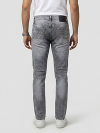 Men Nico Jeans Slim Fit Grey Low Rise
