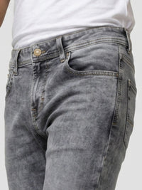 Men Nico Jeans Slim Fit Grey Low Rise