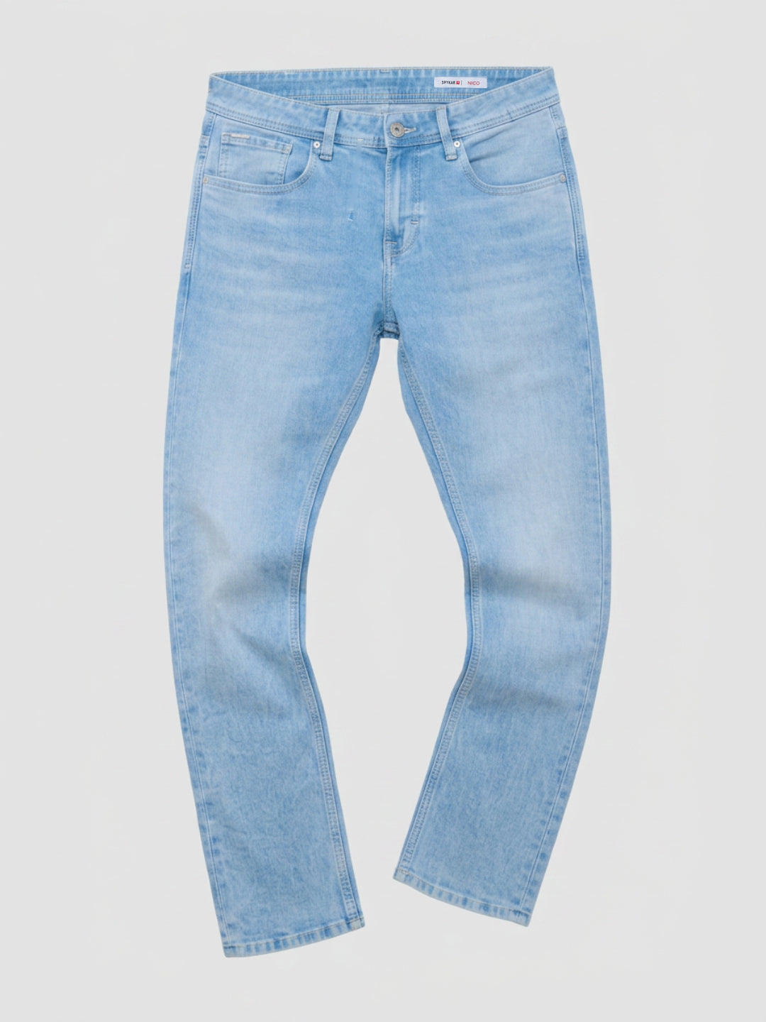 Men Nico Jeans Slim Fit Ice Blue Low Rise