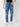 Men Kano Jeans Slim Fit Blue Low Rise