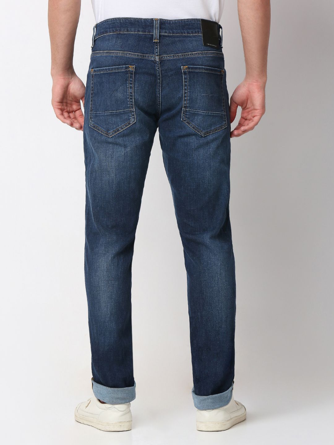 Spykar Regular Fit Mid Rise Jeans For Men