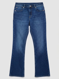 Men Rafter Jeans Boot Cut Fit Mid Blue Mid Rise