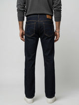 Men Rafter Jeans Boot Cut Fit Blue Mid Rise