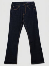 Men Rafter Jeans Boot Cut Fit Blue Mid Rise