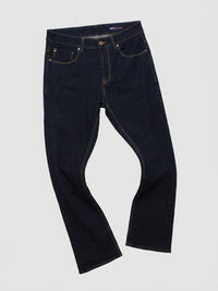 Men Rafter Jeans Boot Cut Fit Blue Mid Rise