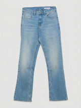 Men Rafter Jeans Boot Cut Fit Mid Blue Mid Rise