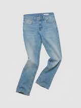 Men Rafter Jeans Boot Cut Fit Mid Blue Mid Rise