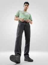 Men Ricardo Jeans Comfort Fit Green Mid Rise