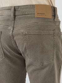 Men Ricardo Jeans Comfort Fit Brown Mid Rise