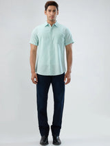 Men Jeans Comfort Fit Dark Blue Mid Rise