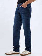 Men Ricardo Jeans Comfort Fit Dark Blue Mid Rise