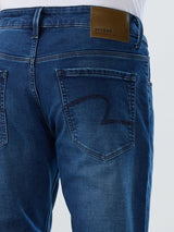 Men Ricardo Jeans Comfort Fit Mid Blue Mid Rise