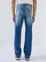 Men Ricardo Jeans Comfort Fit Vintage Blue Mid Rise
