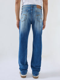 Men Ricardo Jeans Comfort Fit Vintage Blue Mid Rise