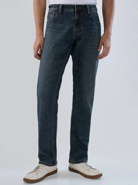 Men Ricardo Jeans Comfort Fit Vintage Brown Mid Rise