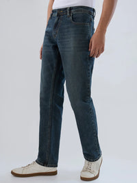 Men Ricardo Jeans Comfort Fit Vintage Brown Mid Rise
