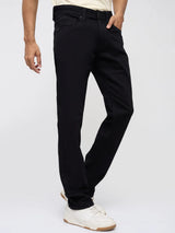 Men Ricardo Jeans Comfort Fit Black Mid Rise