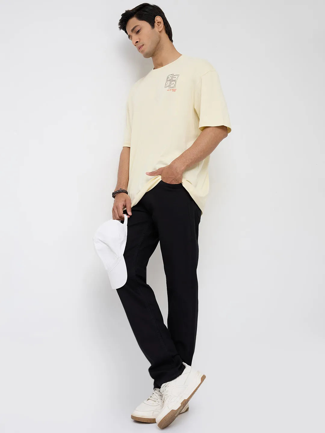 Men Ricardo Jeans Comfort Fit Black Mid Rise