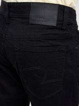 Men Ricardo Jeans Comfort Fit Black Mid Rise
