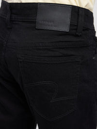 Men Ricardo Jeans Comfort Fit Black Mid Rise