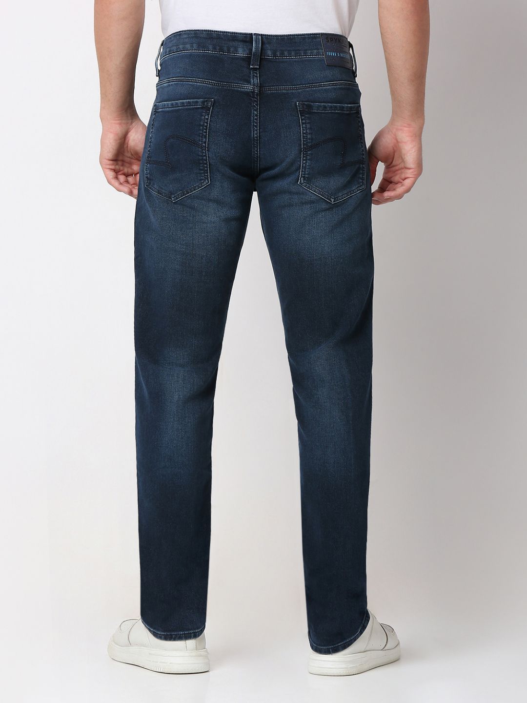 Spykar comfort Fit Mid Rise Jeans For Men