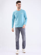 Men Jeans Comfort Fit Grey Low Rise