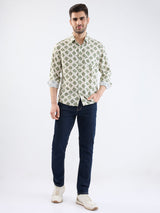 Men Jeans Comfort Fit Blue Mid Rise