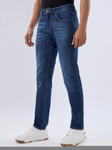 Men Ricardo Jeans Comfort Fit Blue Mid Rise