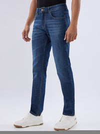 Men Ricardo Jeans Comfort Fit Blue Mid Rise