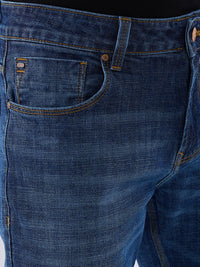 Men Ricardo Jeans Comfort Fit Blue Mid Rise