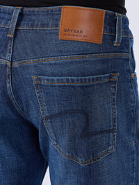 Men Ricardo Jeans Comfort Fit Blue Mid Rise