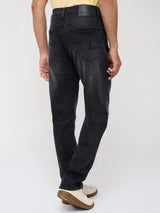 Men Ricardo Jeans Comfort Fit Black Mid Rise