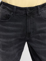 Men Ricardo Jeans Comfort Fit Black Mid Rise