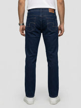 Men Ricardo Jeans Comfort Fit Blue Mid Rise