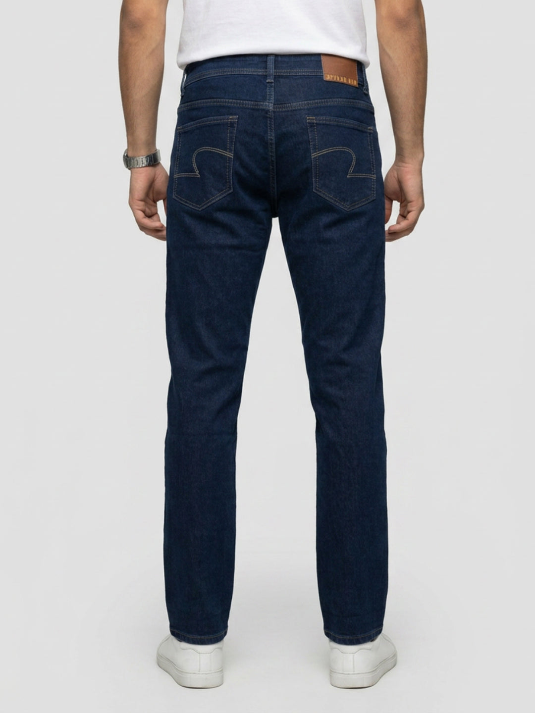 Men Ricardo Jeans Comfort Fit Blue Mid Rise