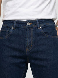 Men Ricardo Jeans Comfort Fit Blue Mid Rise