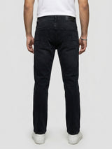 Men Ricardo Jeans Comfort Fit Black Mid Rise