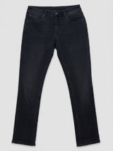 Men Ricardo Jeans Comfort Fit Black Mid Rise