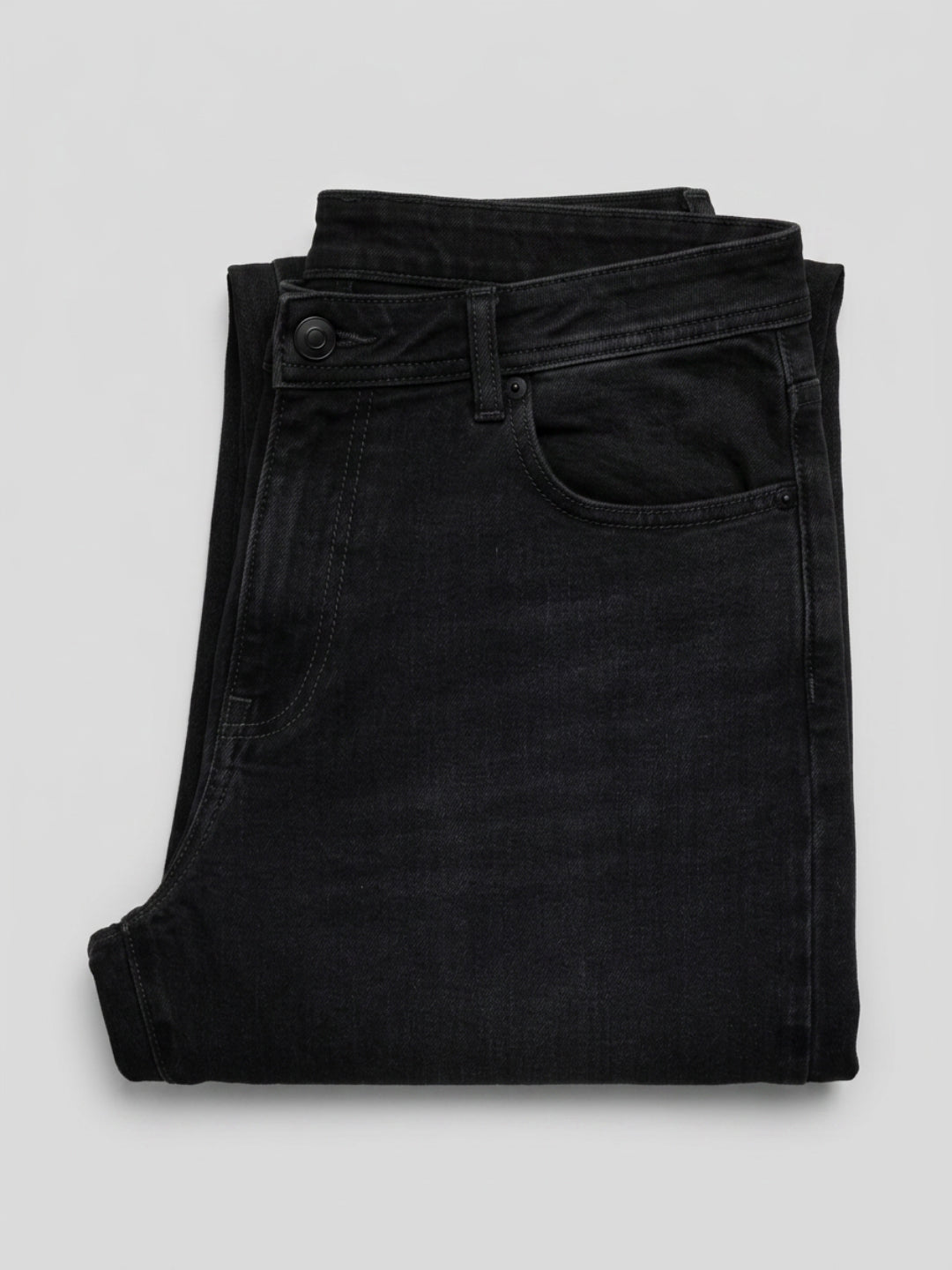 Men Ricardo Jeans Comfort Fit Black Mid Rise