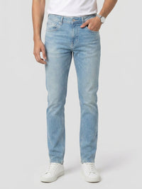 Men Ricardo Jeans Comfort Fit Light Blue Mid Rise