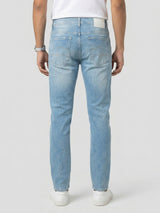 Men Ricardo Jeans Comfort Fit Light Blue Mid Rise