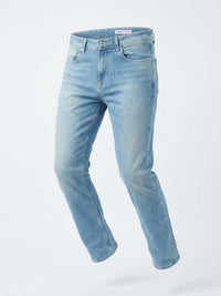Men Ricardo Jeans Comfort Fit Light Blue Mid Rise
