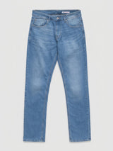 Men Ricardo Jeans Comfort Fit Mid Blue Mid Rise