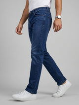 Men Ricardo Jeans Comfort Fit Dark Blue Mid Rise