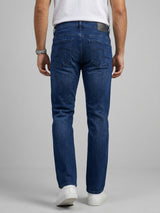 Men Ricardo Jeans Comfort Fit Dark Blue Mid Rise