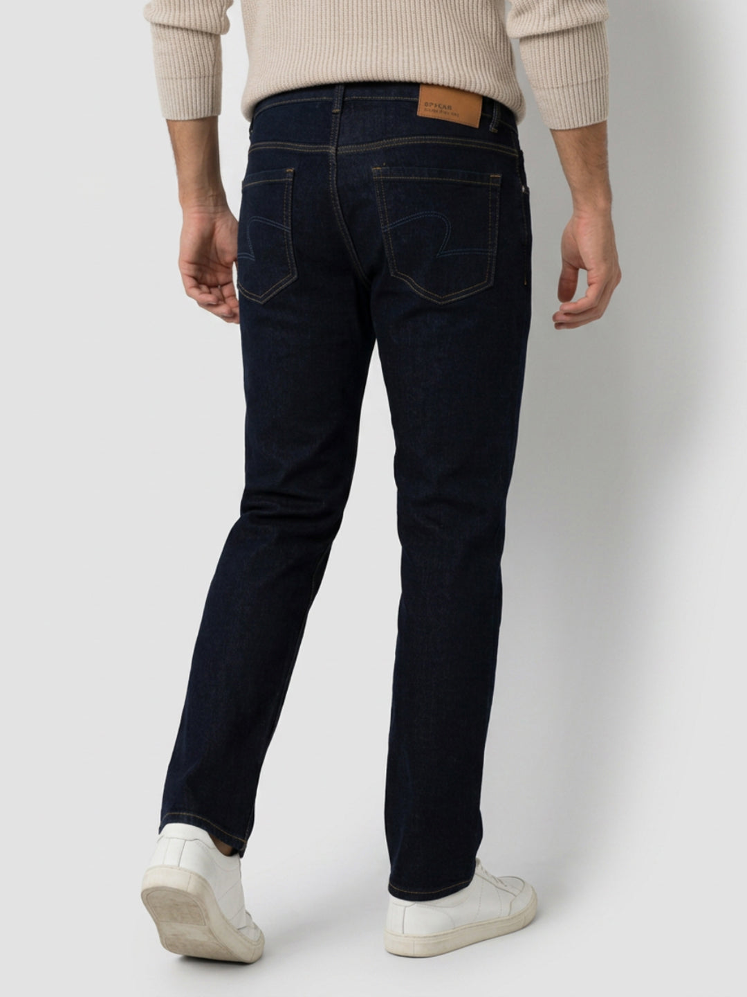 Men Ricardo Jeans Comfort Fit Blue Mid Rise