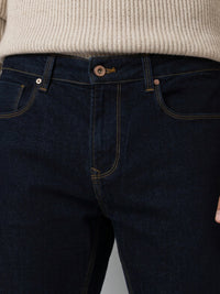 Men Ricardo Jeans Comfort Fit Blue Mid Rise